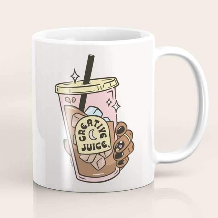 CREATIVE JUICE (DARK) Coffee Mug Gallery Image 1