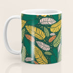 Tropical palm leaves pattern Coffee Mug Gallery Image 3