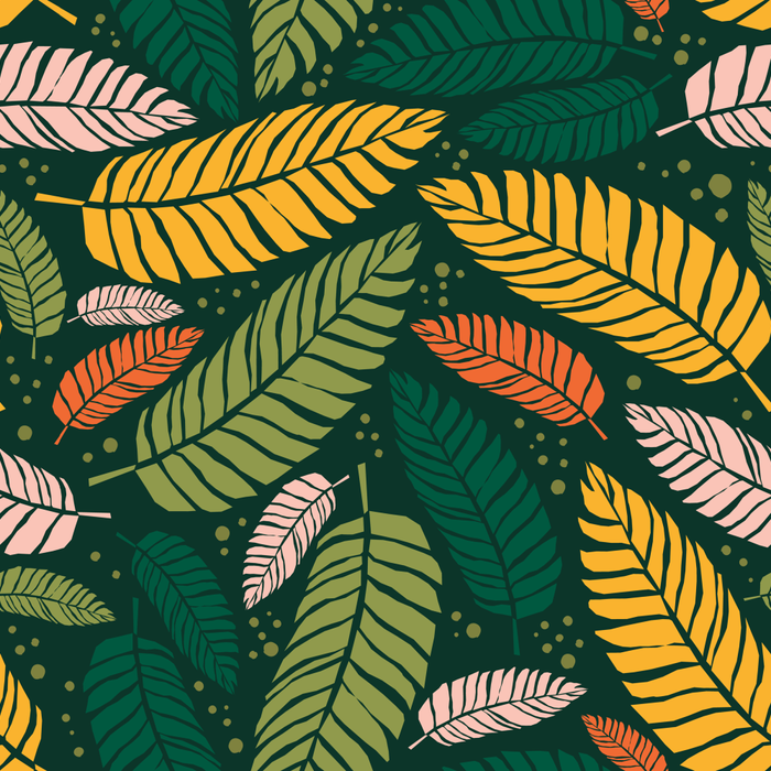 Tropical palm leaves pattern Coffee Mug Gallery Image 2