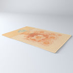 Anemone in Orange Rug Gallery Image 3