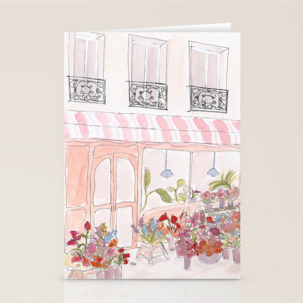 Flower Shop Stationery Card Gallery Image 2