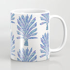 Palm Tree - Navy Palette Coffee Mug Gallery Image 1