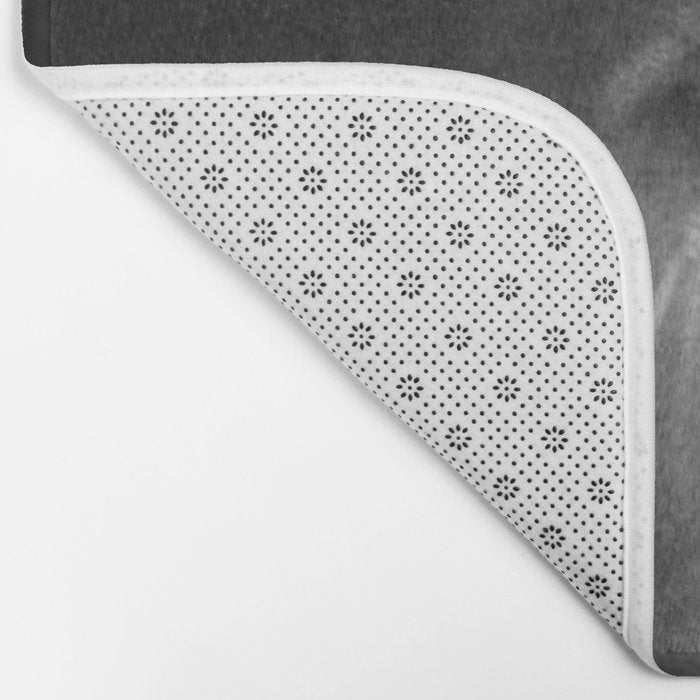 NASA Astronaut, Anna Fisher, black and white photograph Bath Mat Gallery Image 2