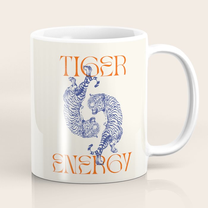 Tiger Energy Coffee Mug Gallery Image 1