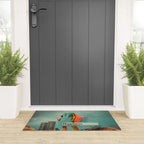 Happiness Here Welcome Mat Gallery Image 3