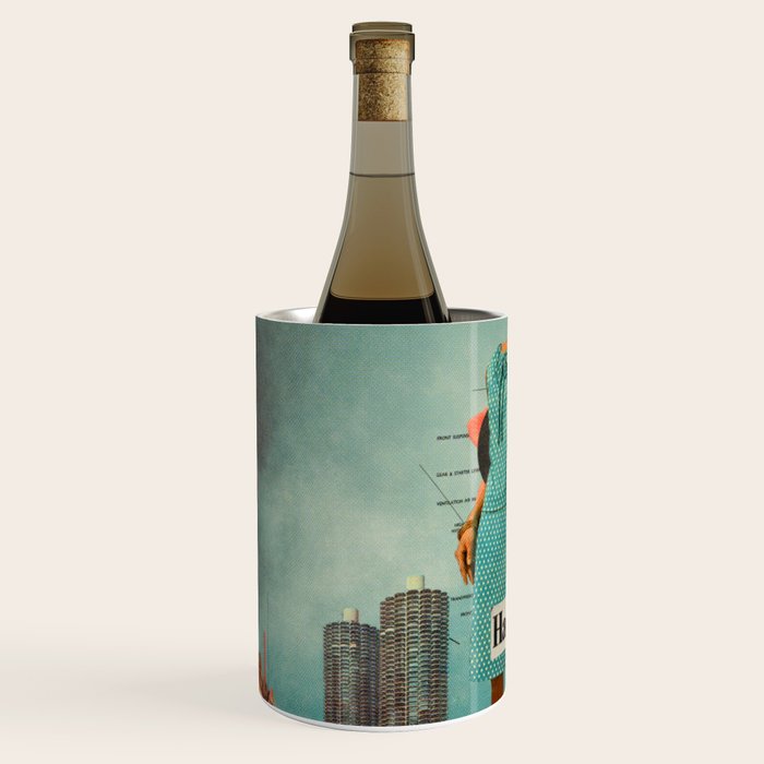 Happiness Here Wine Chiller Gallery Image 2
