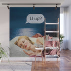 U up? Late night texts Wall Mural Gallery Image 1