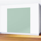 Pale Aqua Teal Blue Celadon Solid Color Wall Mural Gallery Image 2