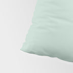 Pale Aqua Teal Blue Celadon Solid Color Pillow Sham Gallery Image 4