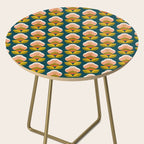 retro midcentury flower Side Table Gallery Image 2