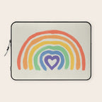 Rainbow Heart Laptop Sleeve Gallery Image 1