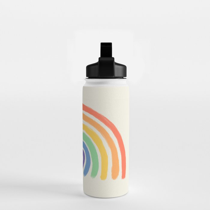Rainbow Heart Water Bottle Gallery Image 2