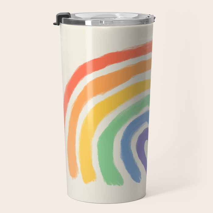 Rainbow Heart Travel Mug Gallery Image 3