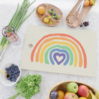 Rainbow Heart Cutting Board Gallery Image 2