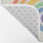 Rainbow Heart Bath Mat Gallery Image 2