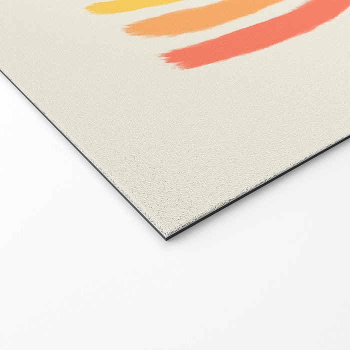 Rainbow Heart Welcome Mat Gallery Image 2