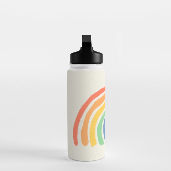 Rainbow Heart Water Bottle Gallery Image 3