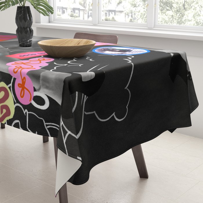 Vroom Vroom, Girl! Tablecloth Gallery Image 3