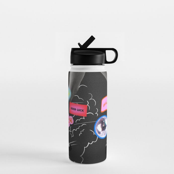 Vroom Vroom, Girl! Water Bottle Gallery Image 1
