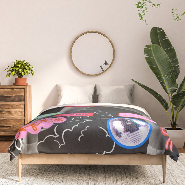 Vroom Vroom, Girl! Comforter Gallery Image 3