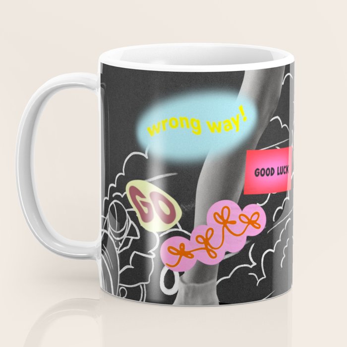 Vroom Vroom, Girl! Coffee Mug Gallery Image 3