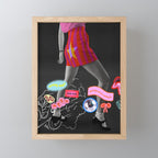 Vroom Vroom, Girl! Mini Art Print Gallery Image 1