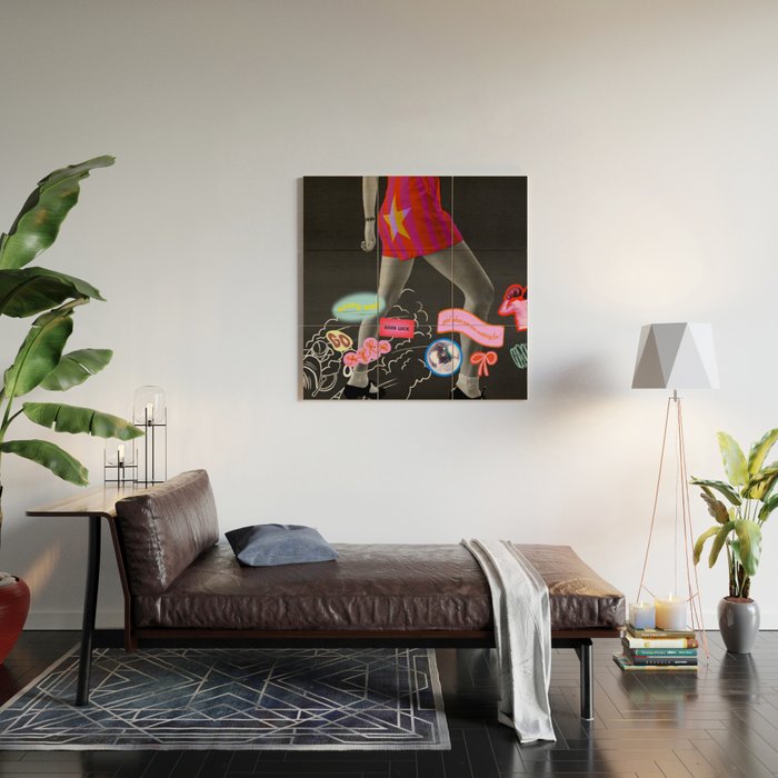 Vroom Vroom, Girl! Wood Wall Art Gallery Image 2