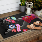 Vroom Vroom, Girl! Outdoor Rug Gallery Image 2