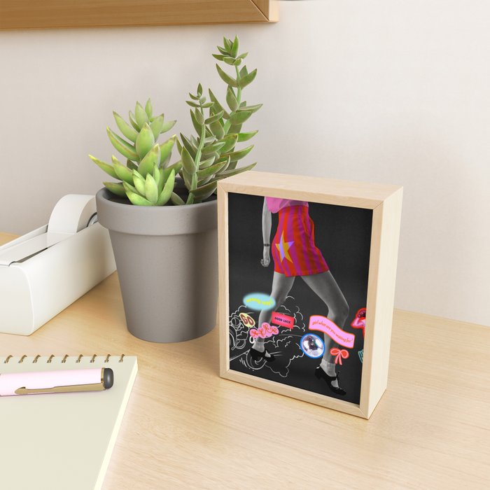 Vroom Vroom, Girl! Mini Art Print Gallery Image 2