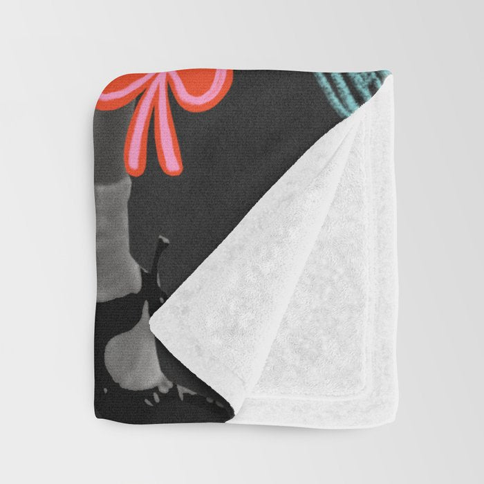 Vroom Vroom, Girl! Throw Blanket Gallery Image 3