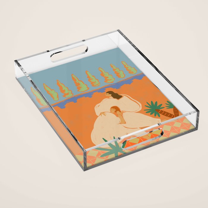 Born To Love Acrylic Tray Gallery Image 1