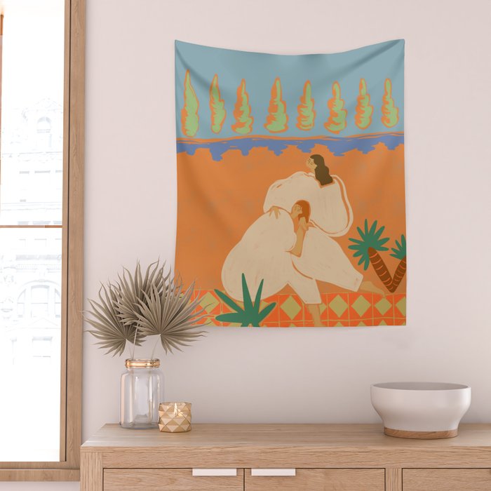 Born To Love Wall Tapestry Gallery Image 2