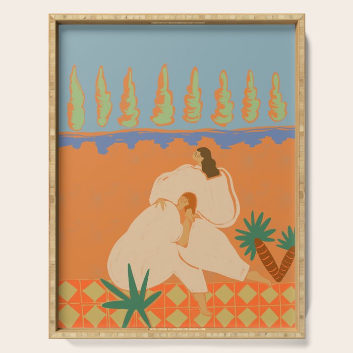 Born To Love Serving Tray Gallery Image 1