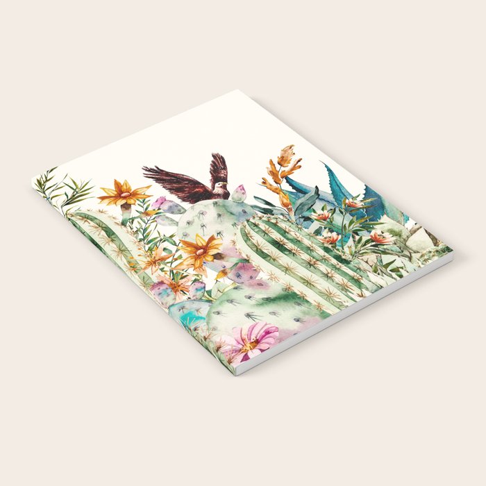 Blooming in the cactus Notebook Gallery Image 2