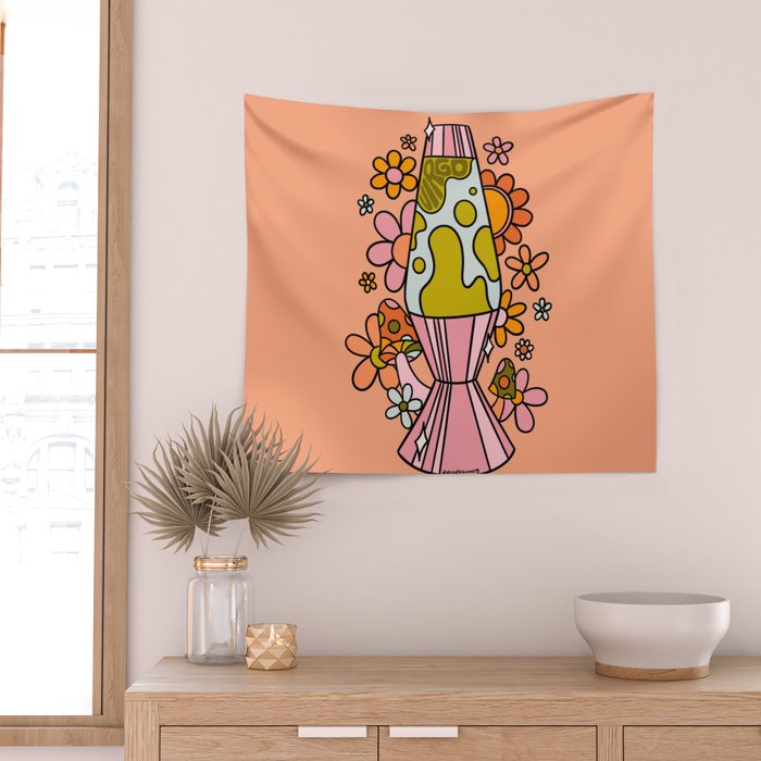 Virgo Lava Lamp Wall Tapestry Gallery Image 2
