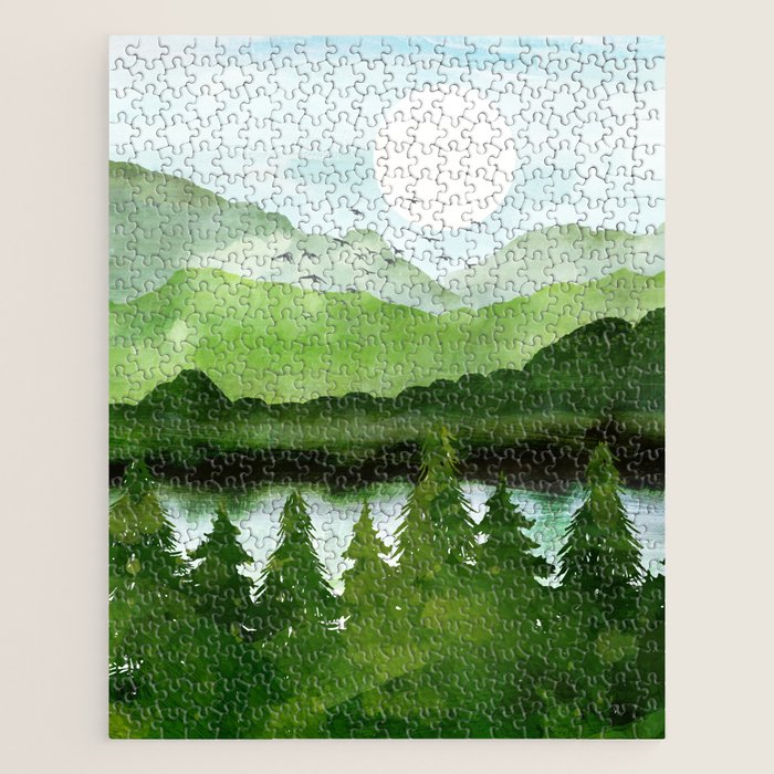 Forest Morning Jigsaw Puzzle Gallery Image 1