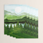 Forest Morning Wrapping Paper Gallery Image 3