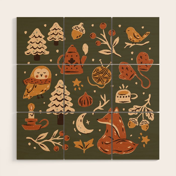 Winter Comfort Wood Wall Art Gallery Image 1