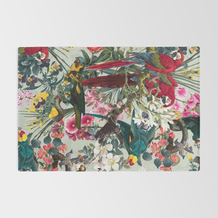FLORAL AND BIRDS XXII Rug Gallery Image 2