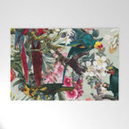 FLORAL AND BIRDS XXII Welcome Mat Gallery Image 1