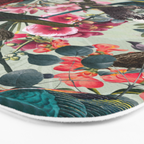 FLORAL AND BIRDS XXII Bath Mat Gallery Image 3