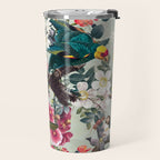 FLORAL AND BIRDS XXII Travel Mug Gallery Image 2