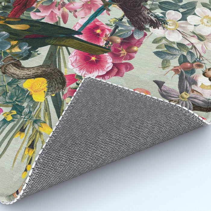 FLORAL AND BIRDS XXII Rug Gallery Image 4