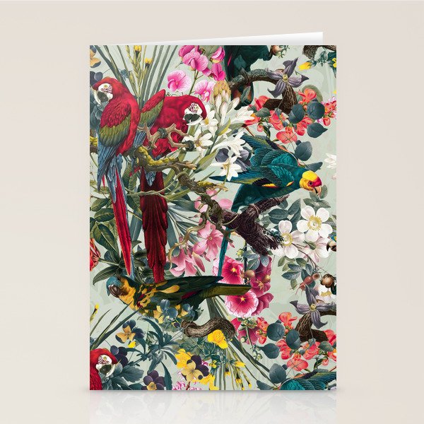 FLORAL AND BIRDS XXII Stationery Card Gallery Image 2