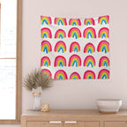 Rainbow Collection â Classic Palette Wall Tapestry Gallery Image 2