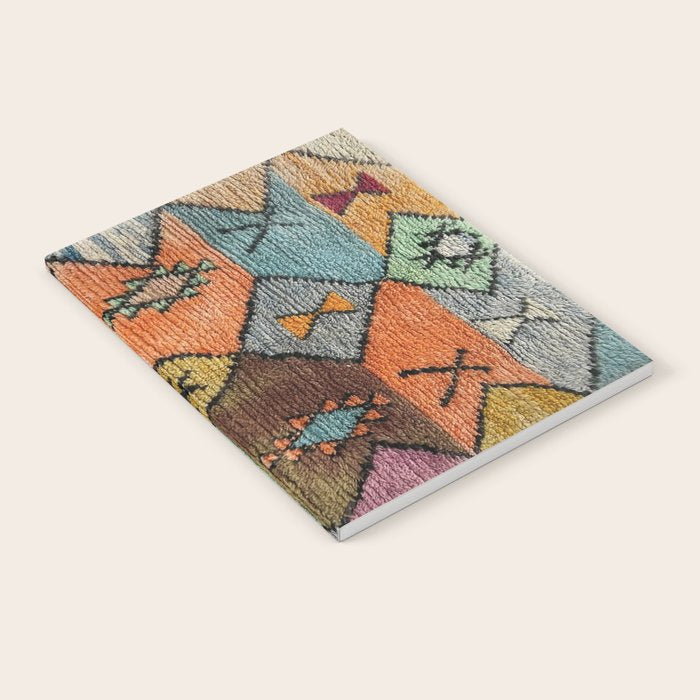 Traditional Vintage Moroccan Rug Notebook Gallery Image 1