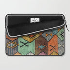 Traditional Vintage Moroccan Rug Laptop Sleeve Gallery Image 2