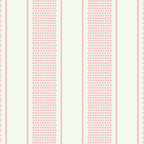 Vintage pastel pink stripes pattern Coffee Mug Gallery Image 2