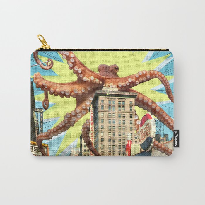 Attack of the Octopus Carry All Pouch Gallery Image 1