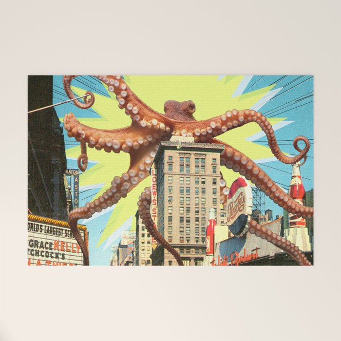 Attack of the Octopus Welcome Mat Gallery Image 1